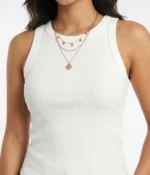 Classic Ribbed Racerback Tank Top - Image 4