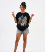 "DRAMATIC" Artistic Graphic Oversized T-Shirt - Image 3