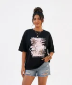 "California West Coast" Palm Tree Graphic T-Shirt