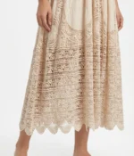 Bohemian Open-Knit Crochet Maxi Dress - Image 6