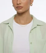 Lightweight Classic Button-Down Shirt - Image 2