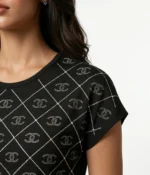 Quilted Monogram Graphic T-Shirt - Image 3