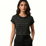 Quilted Monogram Graphic T-Shirt