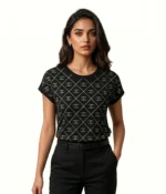 Quilted Monogram Graphic T-Shirt