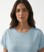 Quilted Monogram Graphic T-Shirt - Image 5