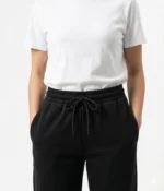 Straight-Leg Linen Drawstring Trousers - Image 3