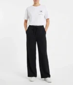 Straight-Leg Linen Drawstring Trousers - Image 2