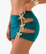 Cut-out Starfish Mini Skirt - Image 6