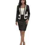 Polka Dot Formal Suit