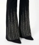 Crystal Fringe Flare Trousers - Image 3