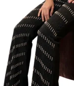 Pearl Embellished Straight Trousers - Image 2