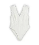 White Floral Lace Bodysuit - Image 3