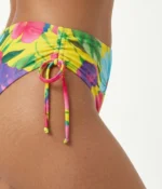 Vibrant Yellow Floral Bikini - Image 3